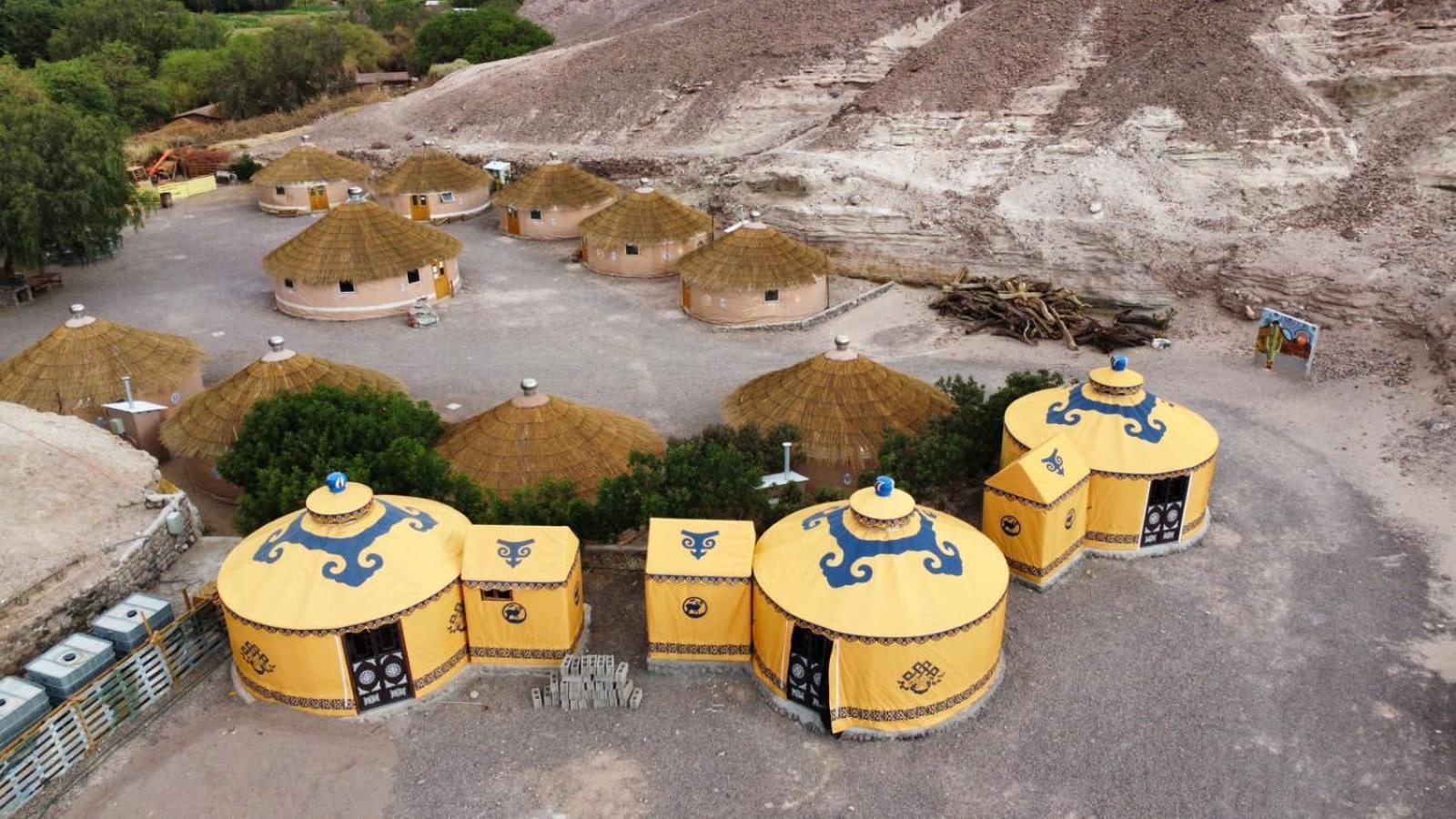 Отель Altos De Quitor, Glamping Сан-Педро-де-Атакама Экстерьер фото